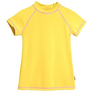 City Threads USA-Made Girls UPF 50+ Short Sleeve Rashguard - 1 of 4