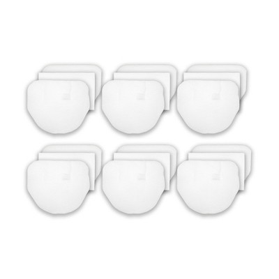 Nispira NV100 Foam Vacuum FIlter Set for Shark NV100C NV105 NV106 NV200 NV201 NV202 UV300 NV450 NV480 NV481 NV482 NV105 XFF450 XFL100 6 Pack