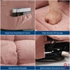 Rocking Recliner Chairs,Massage Recliner Chair with Vibration Massage and Heat,360° Swivel Rocking Recliner Chair - 4 of 4