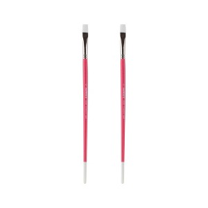 Creative Mark Pro White Soft Filament Acrylic Paint Brushes - Bright  Sets of 3 - Versatile Synthetic Brushes for Acrylic Painting , Gouache, Oils & - 1 of 4