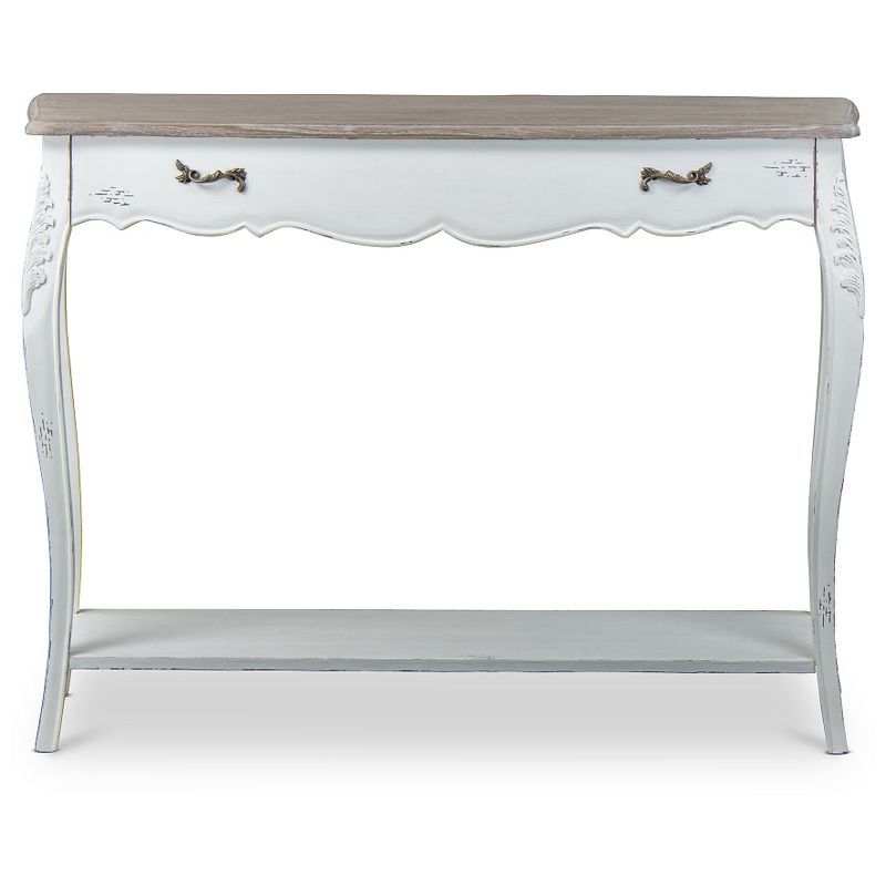 Bourbonnais Wood Traditional French Console Table - Baxton Studio, 3 of 8