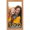 PosterPalooza | Shabby Chic Orange Picture Frame - UV Acrylic, Foam Board Backing, Hanging Hardware - 2 of 4