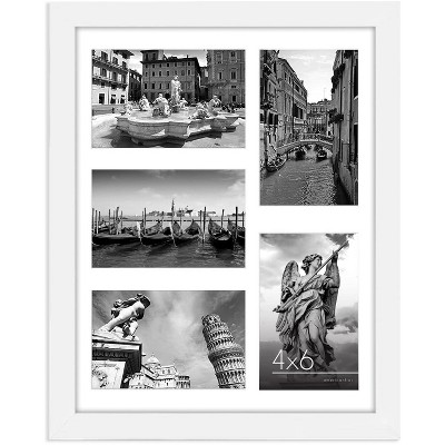 Americanflat 11x14 Collage Picture Frame with shatter-resistant glass - Available in a variety of Colors