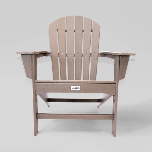 Hampton Weather Patio Adirondack Chair Wood Luxeo Target