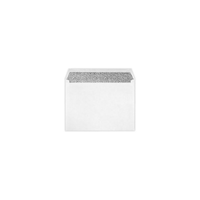 LUX 9 x 12 Booklet Envelopes 500/Pack White w/Security Tint (49783-500)