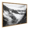 Kate & Laurel All Things Decor 28" x 38" Sylvie Inca Trail Framed Canvas by Pete Olsen Natural : Modern Vertical Wall Art - 2 of 4