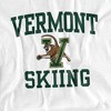 University Of Vermont Skiing Adult T-Shirt Athletic Heather - 2 of 4