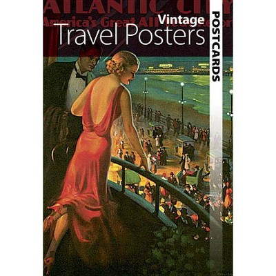 Vintage Travel Posters Postcards - (Dover Postcards) (Paperback)