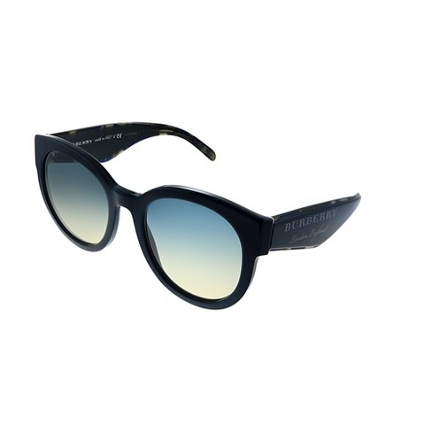 Burberry 369079 Womens Round Sunglasses Blue 54mm : Target