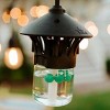 12ct BiteFighter LED Outdoor String Lights Black - TIKI - image 2 of 4