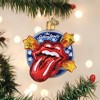 Old World Christmas Blown Glass Ornament for Christmas Tree, The Rolling Stones Tongue - 2 of 4