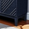 60.5" Modern Buffet Cabinet with Storage, Farmhouse Fluted Sideboard, Adjustable Shelves for Living Room, Dining, Kitchen & Entryway - 4 of 4
