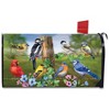 Country Birds Spring Magnetic Mailbox Cover Finches Blue Jay Standard Briarwood Lane - 3 of 3