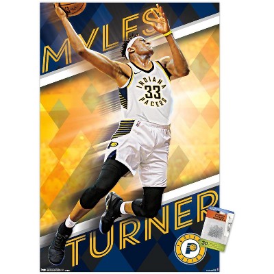 Trends International NBA Indiana Pacers - Myles Turner 17 Unframed Wall Poster Prints