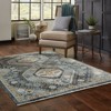 Oriental Weavers Aberdeen 7150B Blue/ Gold Indoor Area Rug - 2' x 3' - 2 of 4