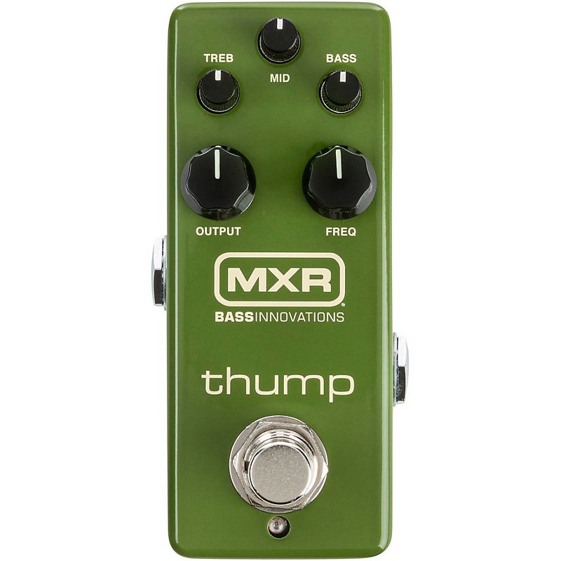 MXR M281 Thump Bass Preamp Pedal Green, 1 of 6