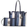 MKF Collection Juliana Oversize Vegan Leather Tote Bag and Wristlet by Mia K - 2 of 4
