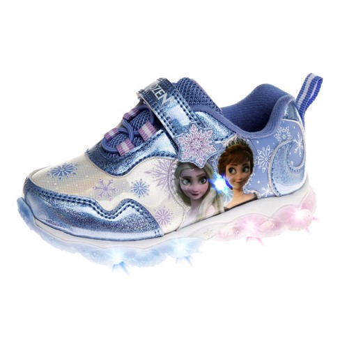 Disney frozen light up sneakers clearance