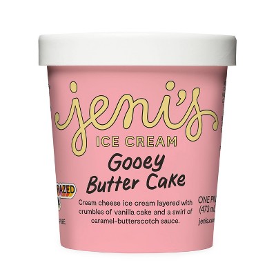 Jeni's Gooey Butter Cake Ice Cream - 16oz