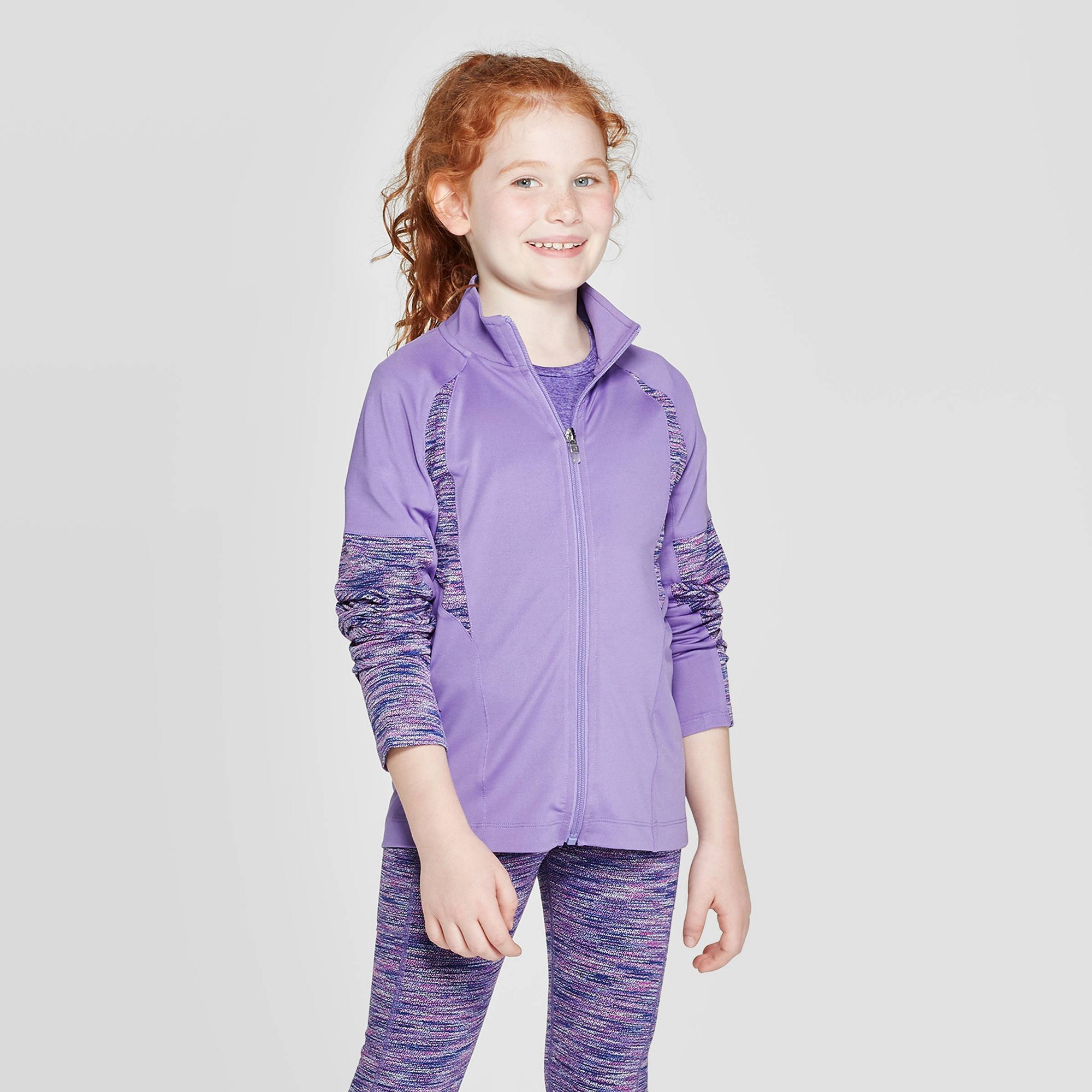 Girls Cardio Jacket C9 Champion Lilac Purple XS Girl s Purple