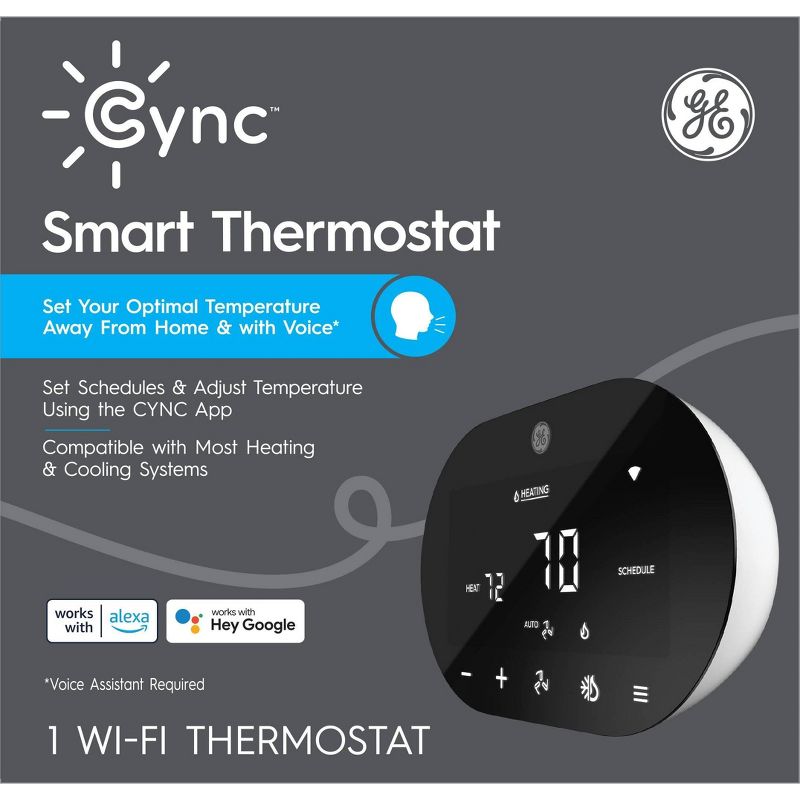 GE CYNC Smart Thermostat, 5 of 8