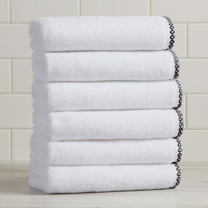 Boho Border Cotton Quick-Dry Towel Set - Great Bay Home - 1 of 4