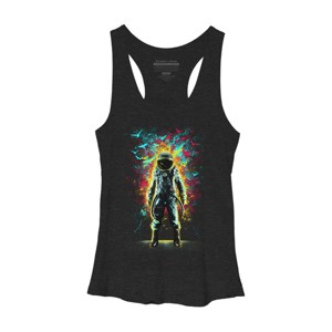 Women's Design By Humans Subconscious Inner Space By alchemist Racerback Tank Top - 1 of 3