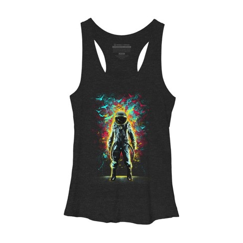 Women's Design By Humans Subconscious Inner Space By alchemist Racerback Tank Top - image 1 of 3