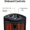 EZ Heat Dual Quartz Radiant Heater, 1500W Compact Radiant Heating - 3 of 4