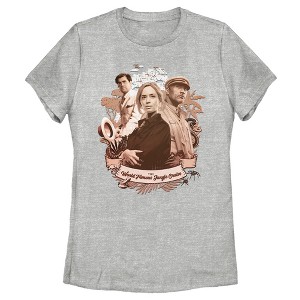Women's Jungle Cruise Retro Cast Photo T-Shirt - 1 of 4