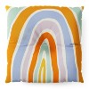 Lane and Lucia Mod Rainbow Square Floor Pillow - Deny Desings - 2 of 4