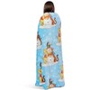 Northwest Winnie The Pooh Silk Touch Throw Blanket, 50" x 70", Winter Hugs - 4 of 4