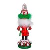 Kurt Adler 15-Inch Hollywood Nutcrackers™ Red, White and Green Candy Tower Hat Nutcracker - 3 of 4