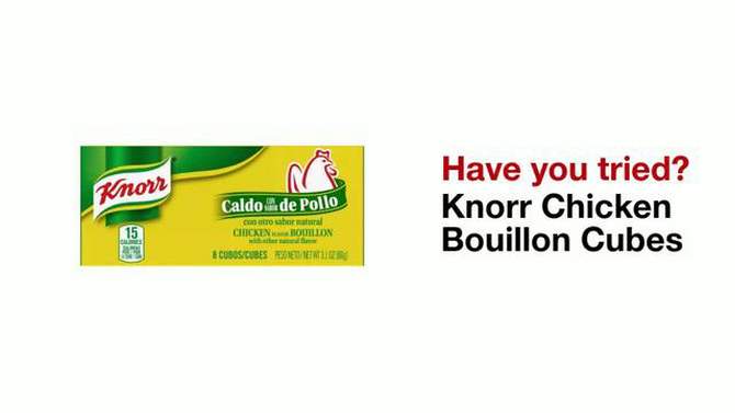 Knorr Chicken Bouillon Cubes - 3.1oz/8ct, 2 of 6, play video