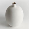 Plum & Post Barclay Butera Sandbar Vase Medium - White/Taupe Stoneware - 2 of 3
