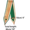 Allegra K Women's Skinny Ribbon Neck Scarf 34x4 inches(LxW) - 3 of 4