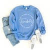 Simply Sage Market Women's Graphic Sweatshirt Influence Of A Good Teacher Circle - 3 of 3