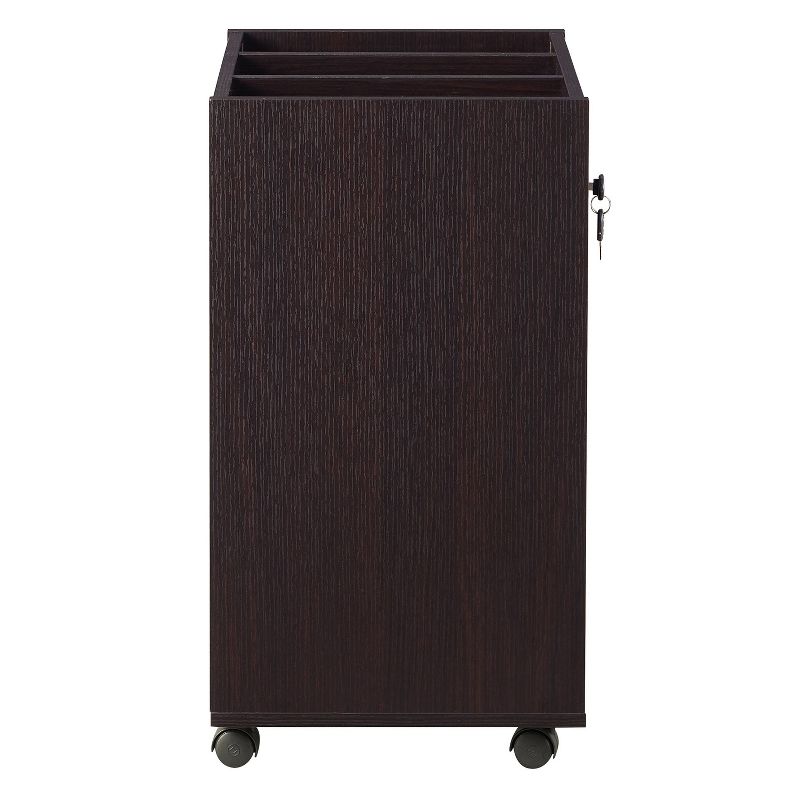 24/7 Shop At Home Nymik Lockable and Mobile File Cabinet  , 4 of 9