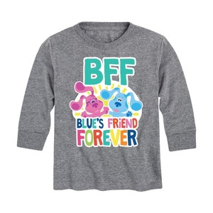 Boys' - Blue's Clues & You! - Blue's Friend Forever Long Sleeve Graphic T-Shirt - 1 of 4