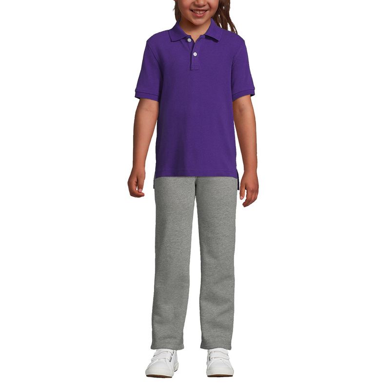 Lands' End School Uniform Kids Short Sleeve Mesh Polo Shirt, 3 of 5