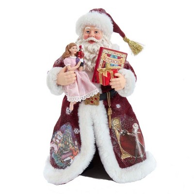 Kurt Adler 11.5" Fabriche Musical Nutcracker Suite Santa