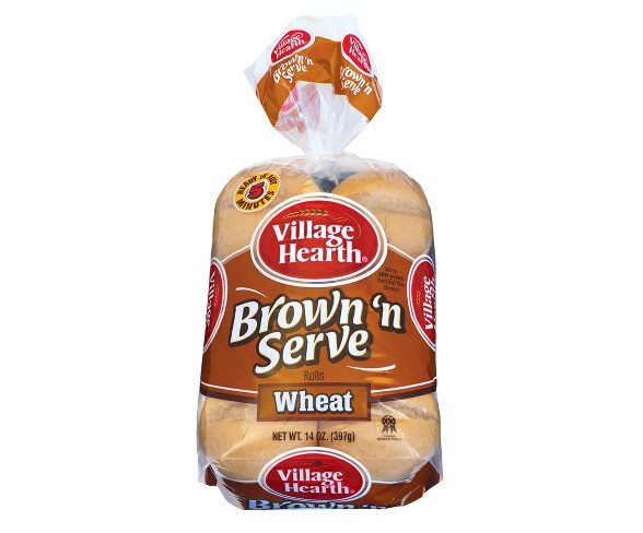 Village Hearth Brown and Serve Rolls - 12ct/14oz