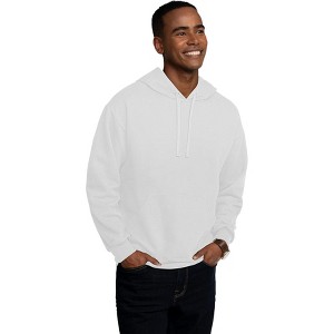 Fruit of the Loom Mens Eversoft Fleece Pullover Hoodie - 1 of 2