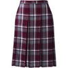 School Uniform Young Women's Plaid Box Pleat Skirt Top of the Knee - 2 of 2