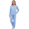Collections Etc Fleece Butterfly Pj Set - 4 of 4