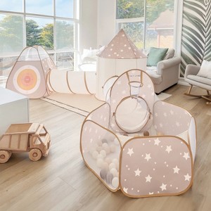 Tiny Land® Discovery 5-in-1 Play Tunnel With no Balls - 1 of 4