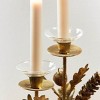 tag Clear Glass Taper Bobeche Candle Holders for Straight Taper Candles Everyday Use 2.75 x 2.75 x 1 Inches - 2 of 2