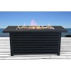 Casselton Steel Propane/Natural Gas Outdoor Fire Pit Table with Lid - 2 of 4