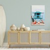 Stupell Industries Beach Shore with Flamingoes Canvas Wall Art - 2 of 4