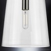 Urban Ambiance Luxury Colonial Pendant Light,  15.875"H x 10.5"W,  Brushed Nickel Finish, UHP3081 - 4 of 4